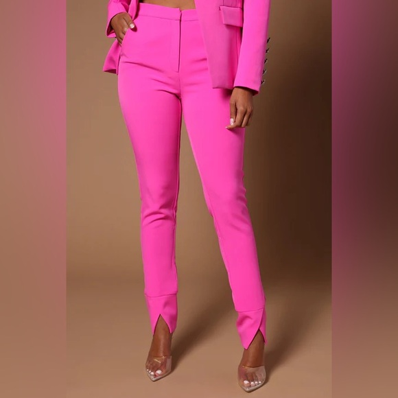 Fashion Nova Vibrant Pink Pants - Picture 2 of 3